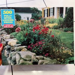 500 Piece Garden Jigsaw Puzzle 