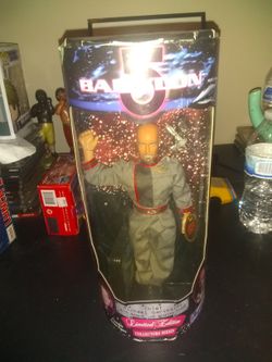 Brand New Babylon 5 Chief Michael Garibaldi... Limited Edition Collector Series Action Figure