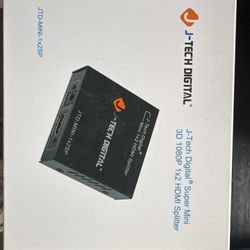 J-Tech Digital 1x2 HDMI Splitter – 1080P
