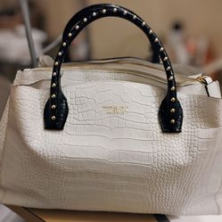 IACUCCI White Croc-Embossed Bag
