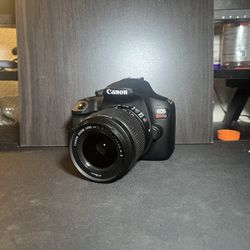 Canon Rebel T7 With 18-55 MM And 75-300 MM