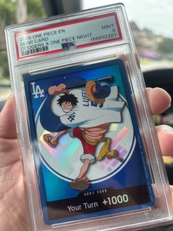One Piece Dodger Luffy PSA 9