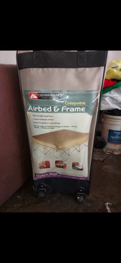 Queen Sized Airbed & Frame