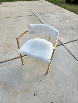 Beautiful Gold Rim Chair