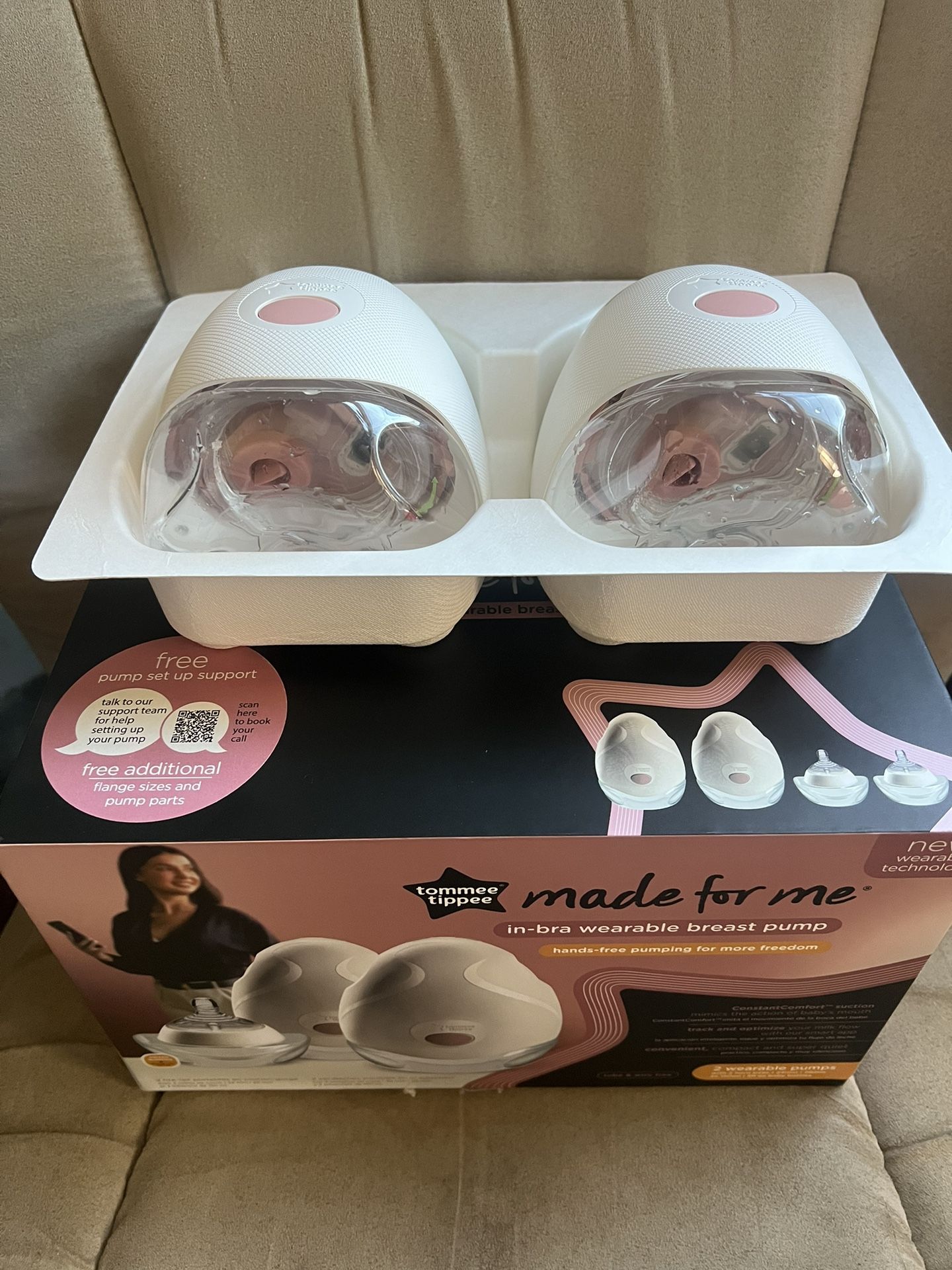 Tommy Tippee In-bra wearable Breast Pump