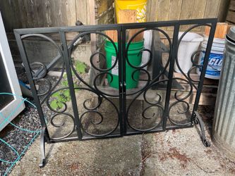 Free fireplace door!