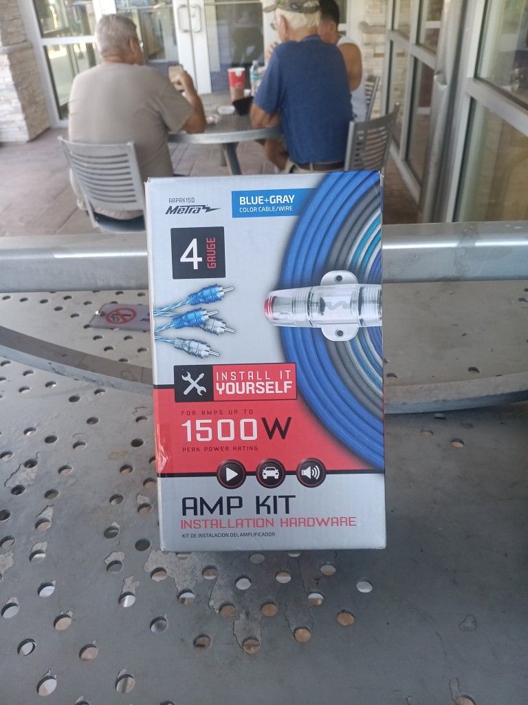 Metra 4 Gauge Amp Kit