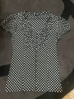 polkadot shirt!
