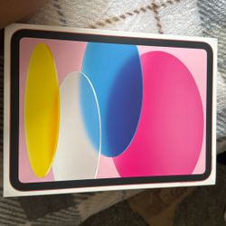 iPad 10th Gen Pink 