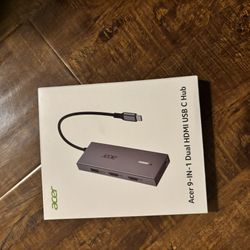 Acer 9 In 1 USB Hub - New