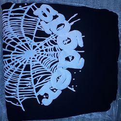 Black And White Sp5der Hoodie