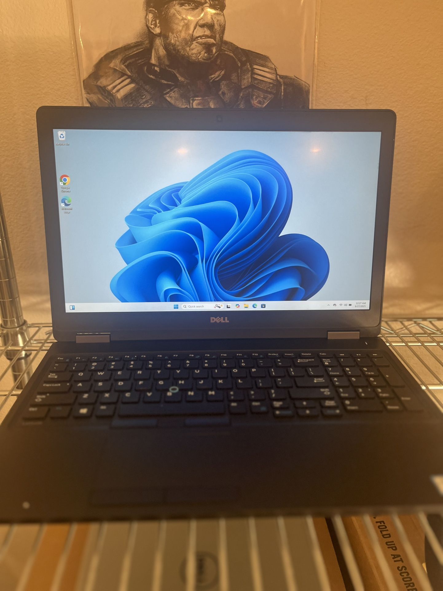 Dell Latitude LAPTOP 5580 15" i7 7820HQ @2.90GHZ 16GB RAM 256GB M.2 WINDOWS 11 OFFICE PRO 2021