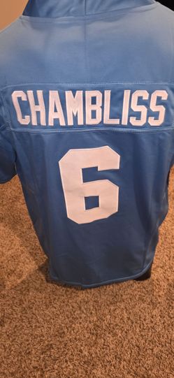 XL Ole Miss Rebels #6 Chambliss College Football Jersey - Powder Blue