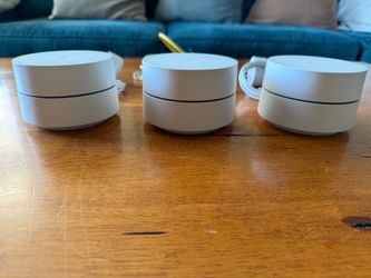 Google Wifi Mesh System – 3 Pack + Ethernet Cable
