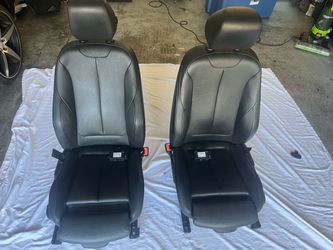 BMW Front Driver And Passenger Seats Pair
