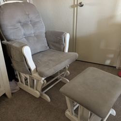 Rocking Chair W/foot Rest Rocker