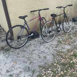 Two Bikes For Sale $120 For Both