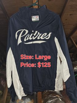 Brand New Padres Jackets