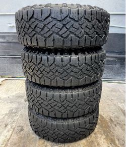 🚨 4 GOODYEAR LT 275/65/18 ALL TERRAIN TIRES $420 CASH TOTAL 🚨 FREE BALANCE & INSTALLATION 🚨