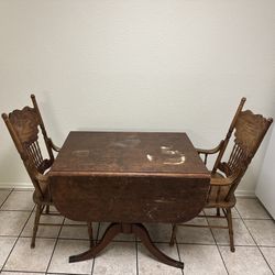 Wooden Detachable Kitchen Table 