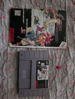 Chrono Trigger Rare SNES Title with Manual