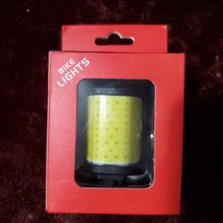 BIKE WHITE and RED LIGHT USB RECHARGEABLE