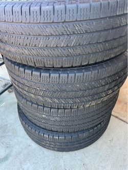Set of used tires Firestone transforce HT3 inch LT245/70/17