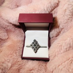 Black Onyx With Real Dimonds