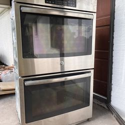 Stainless Steel Double Oven GE Electric 