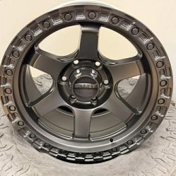 17" Impact Wheels Satin Black 