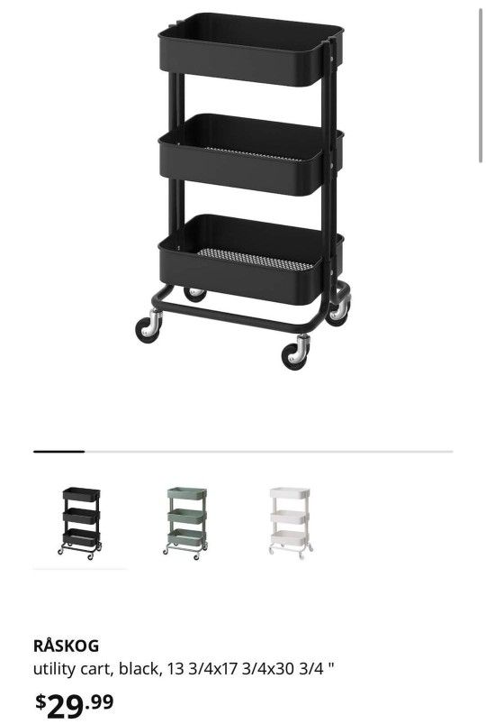 IKEA RASKOG UTILITY CART