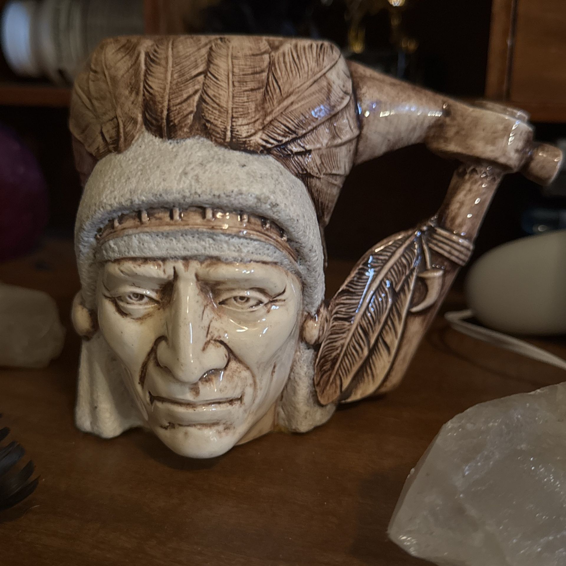 Indigenous Ceramic Pen Holder Cup