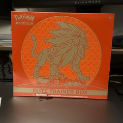 Pokemon Sun And Moon Elite Trainer Box