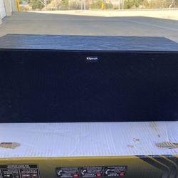 Klipsh Center, Surround And Subwoofer Speakers 