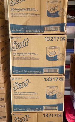 Scott 100% Recycled Fiber SRB Toilet Tissue Case