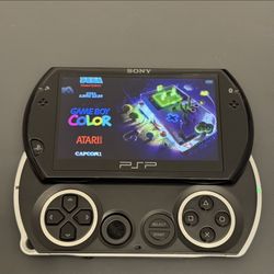 Psp go 128gb with games