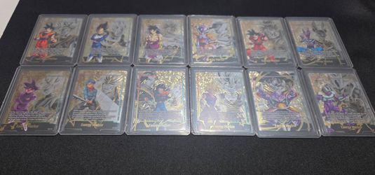 Dragon Ball Super Fusion World Gold Energy Marker Set ( E01-01 - E01-12 )DBS TCG