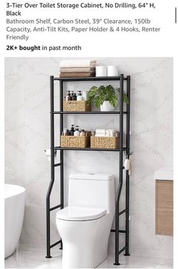 Over toilet storage cabinet