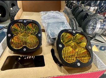 New: Baja Designs XL PRO AMBER pod lights with hardware. For TRUCK JEEP SUV SXS UTV (We Finance)