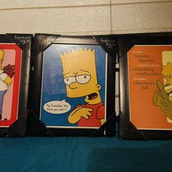 Simpsons Framed Art