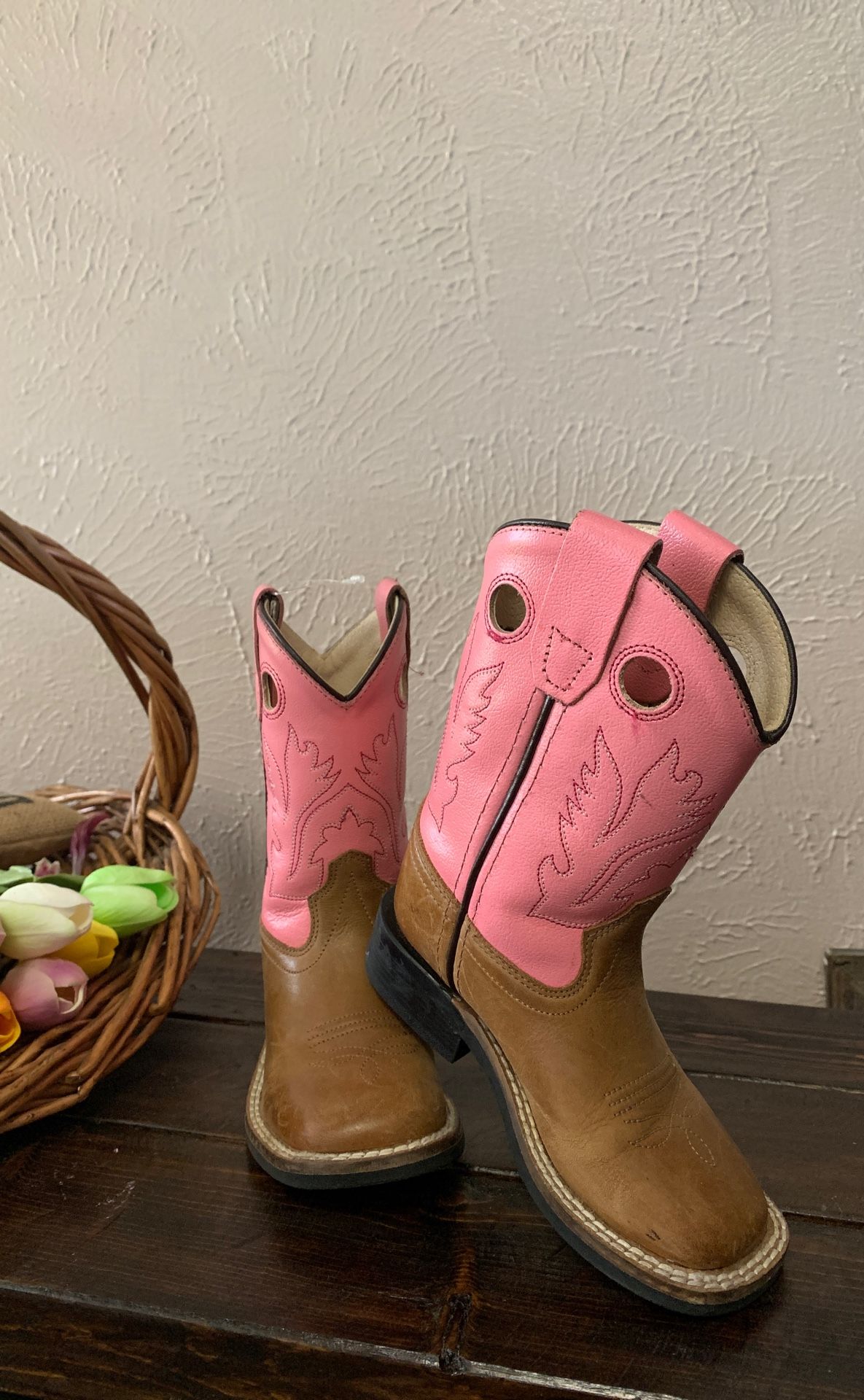 Old west toddler girl boots
