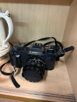 Vintage Canon T50 35mm SLR camera