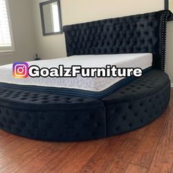New In Box Bed Frame With Mattress (Read Description Below)