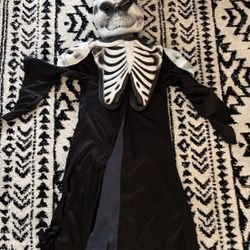 Skull Halloween Costume 