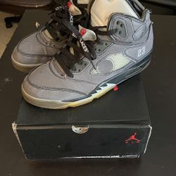 Off White Air Jordan 5 Size 10.5