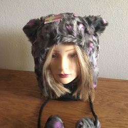 Warm Critter Hats, $8 ea