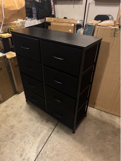Black dresser organizer, New $40