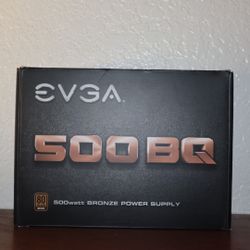 EVGA 500 BQ 80 Plus Bronze Power Supply