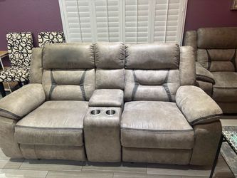 Reclining couch set