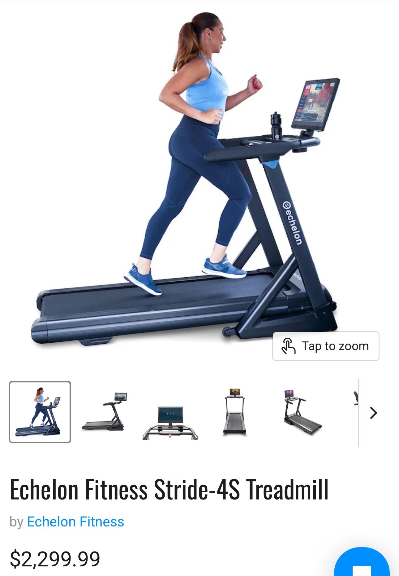 Caminadora Echelon Fitness Stride-4S Treadmill